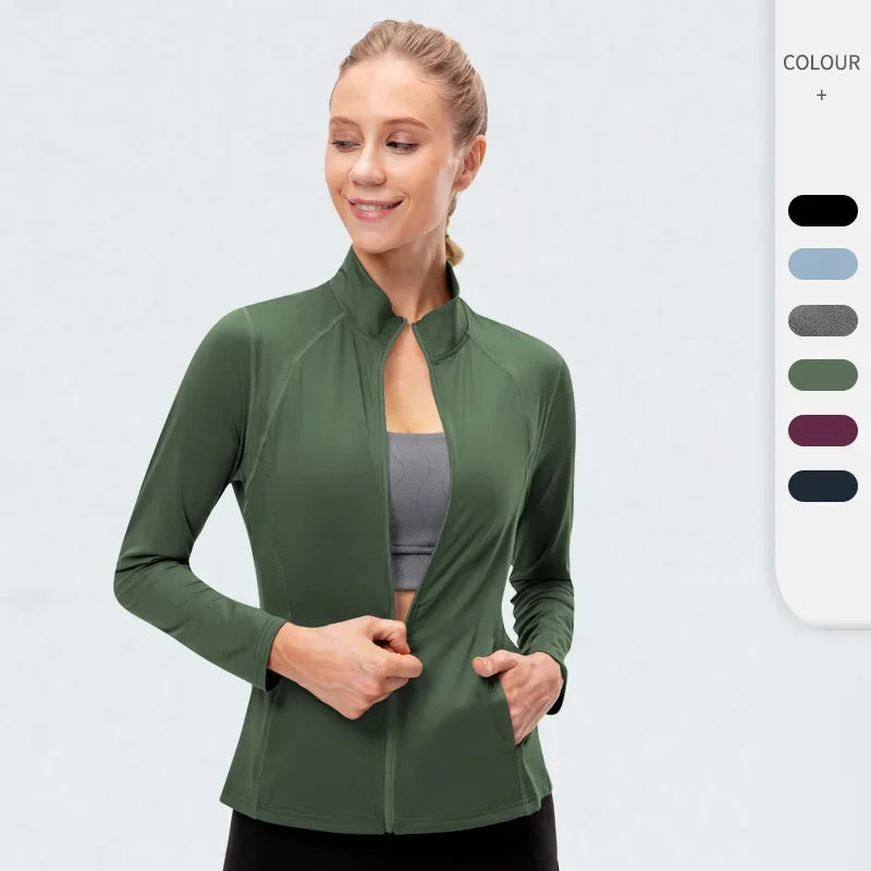 Zipper Windbreaker Sports Jacket